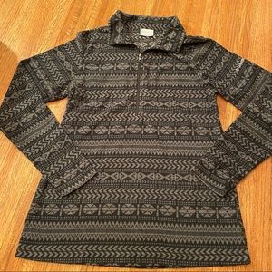 Tribal Columbia Fleece Sweatshirt Size Medium
